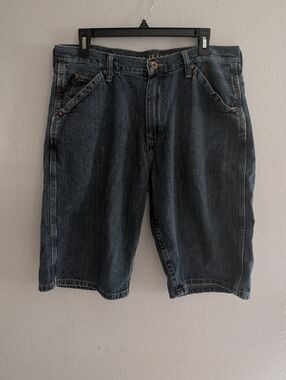 Nautica Men’s Dark Wash Denim Jean Shorts